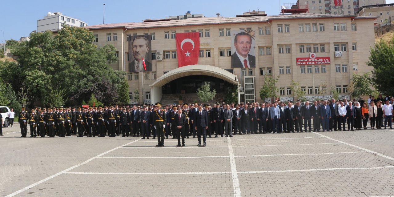 Şırnak'ta 30 Ağustos Zafer Bayramı Coşku İle Kutlandı