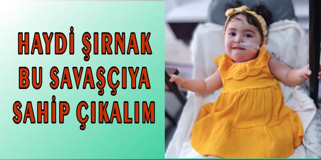 SMA Hastası Şırnaklı Efnan Bebek Yardım Eli Bekliyor!