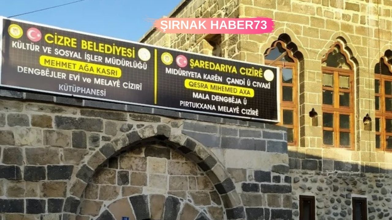 Cizre Belediyesi, Tarihi Dengbêj Evi’ni 'Milli Eğitime' Tahsis Etti