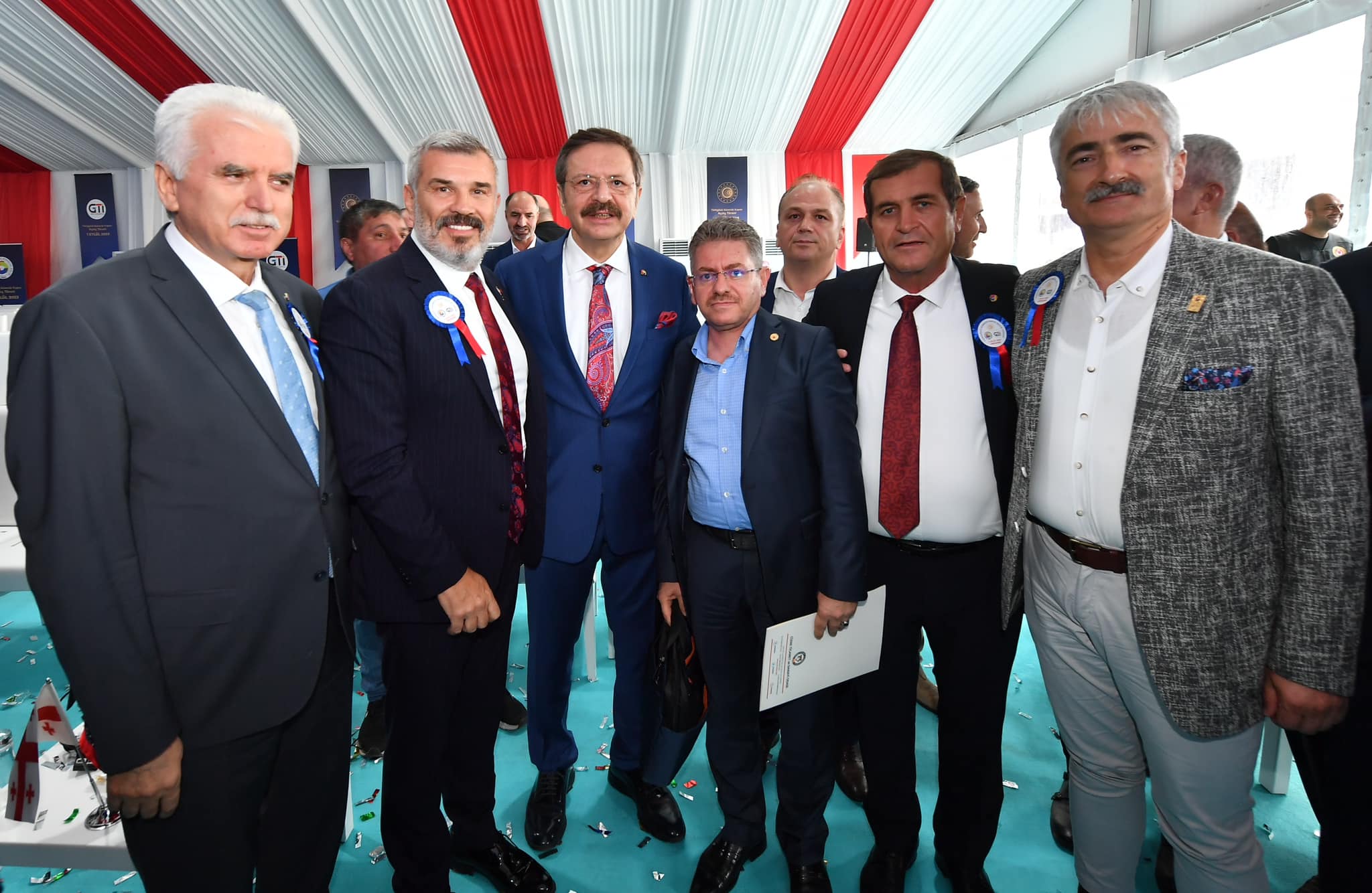 TSO Başkanları Türközü Gümrük Kapısının Açılış Törenine Katıldı