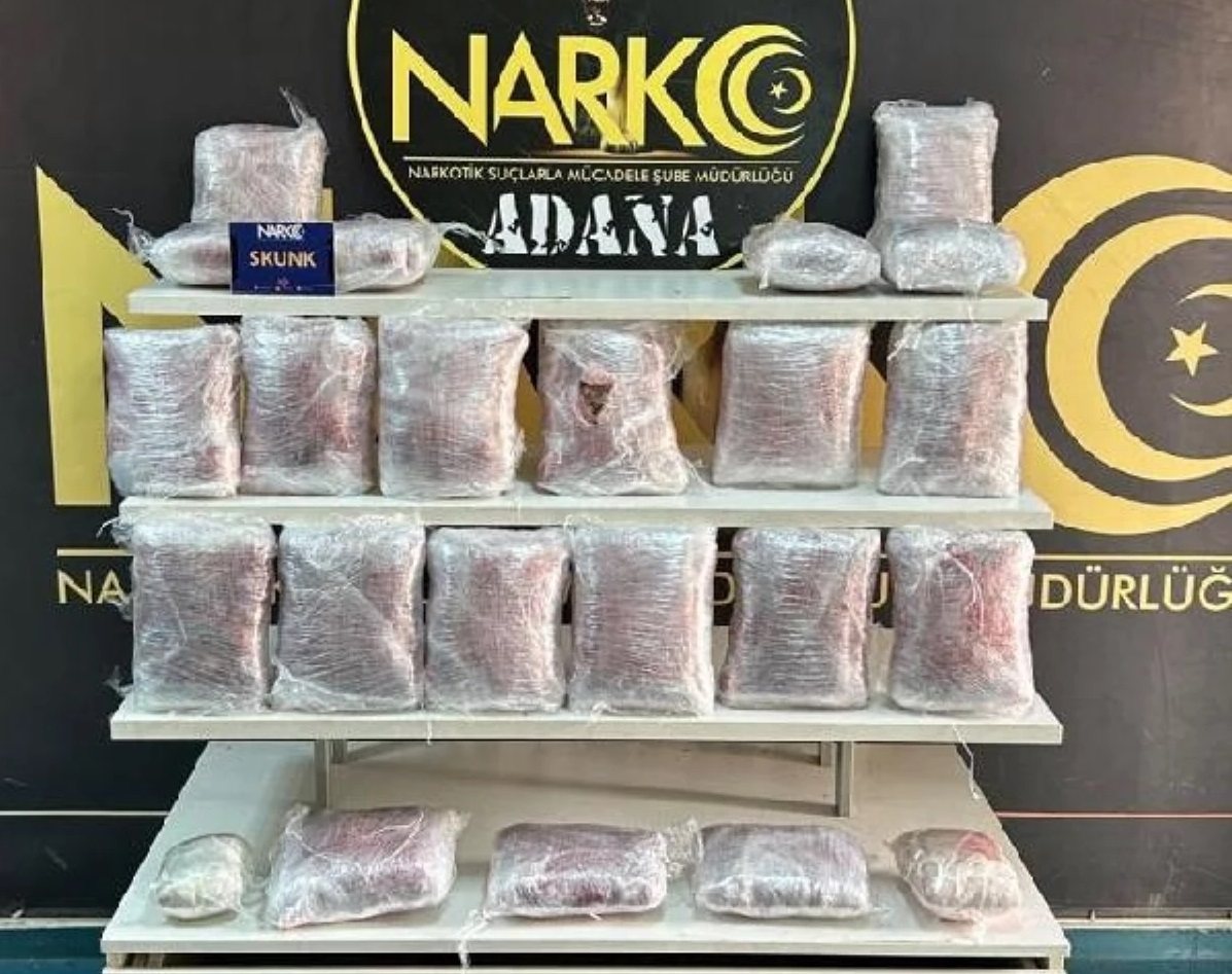 Adana'da 20 Kilogram Esrar Yakalandı