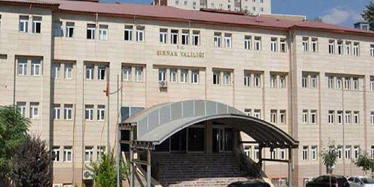 Şırnak'ta 14 bölge 'Geçici Özel Güvenlik Bölgesi' ilan edildi