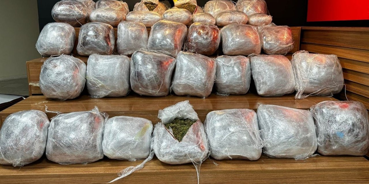 64 kilogram uyuşturucu madde ele geçirildi: 11 kişi tutuklandı