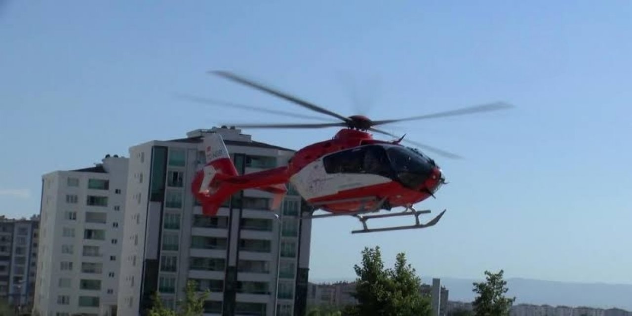 Şırnak'ta yaralanan çocuk helikopter ile sevk edildi