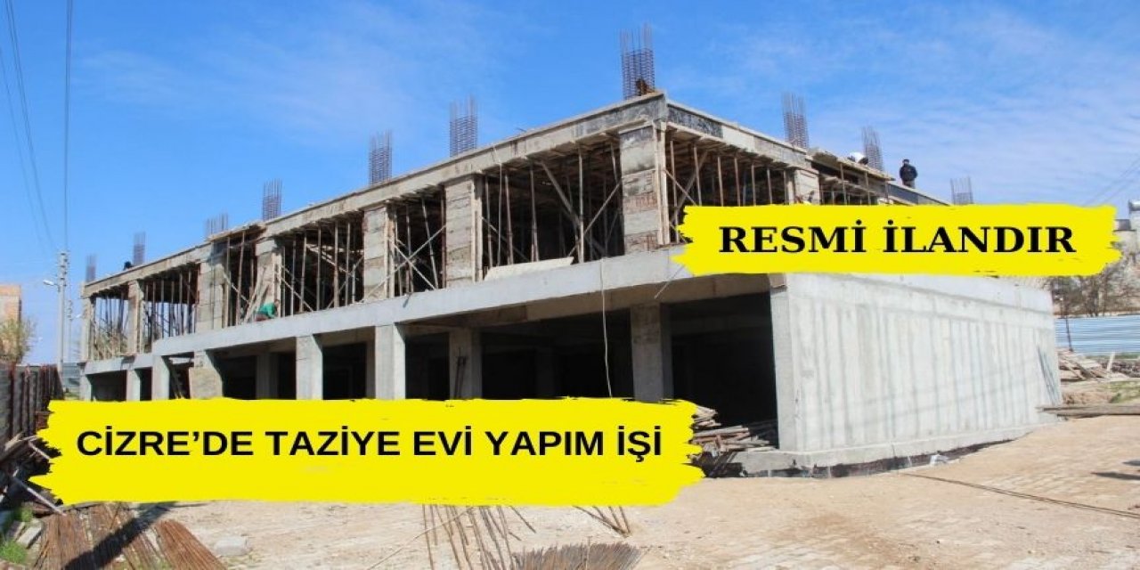 Taziye Evi Yapım İşi