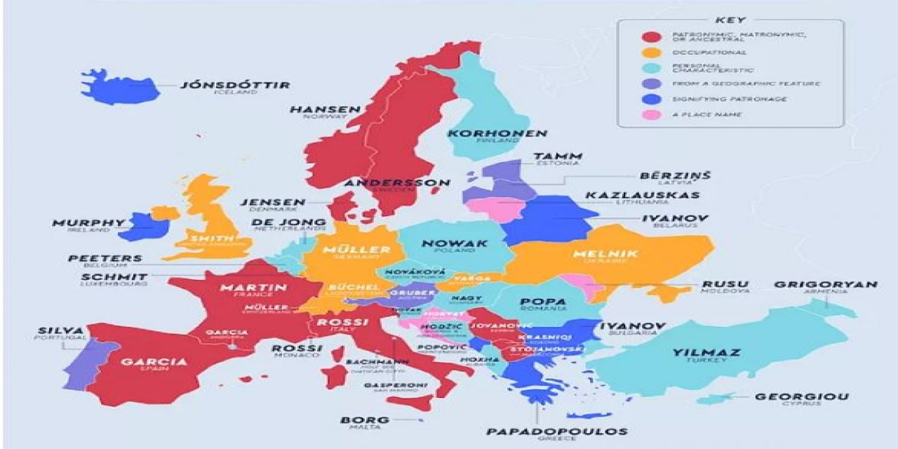 Bu Soyadlarından Birine Sahipseniz En Çok Akrabası Olanlardansınız! En Yaygın Soyadlar Belli Oldu