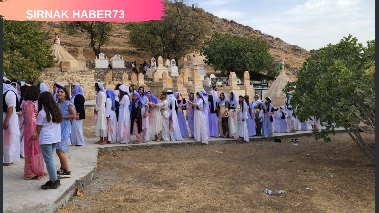 Şırnak'ta 1200 Yıldır Var Olan Ezidi'lerin  "Cema Bayramı" Kutlaması!