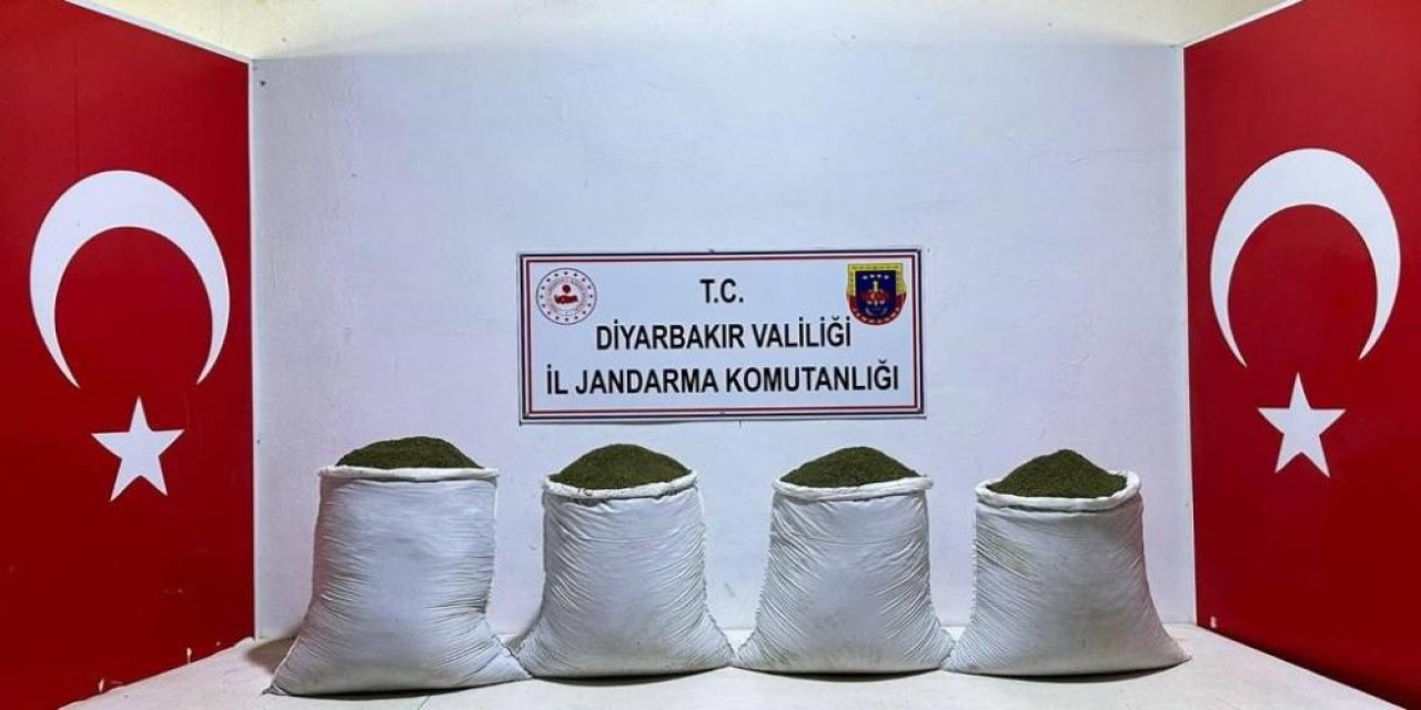 Diyarbakır’da 117 Kilo Esrar Ele Geçirildi!