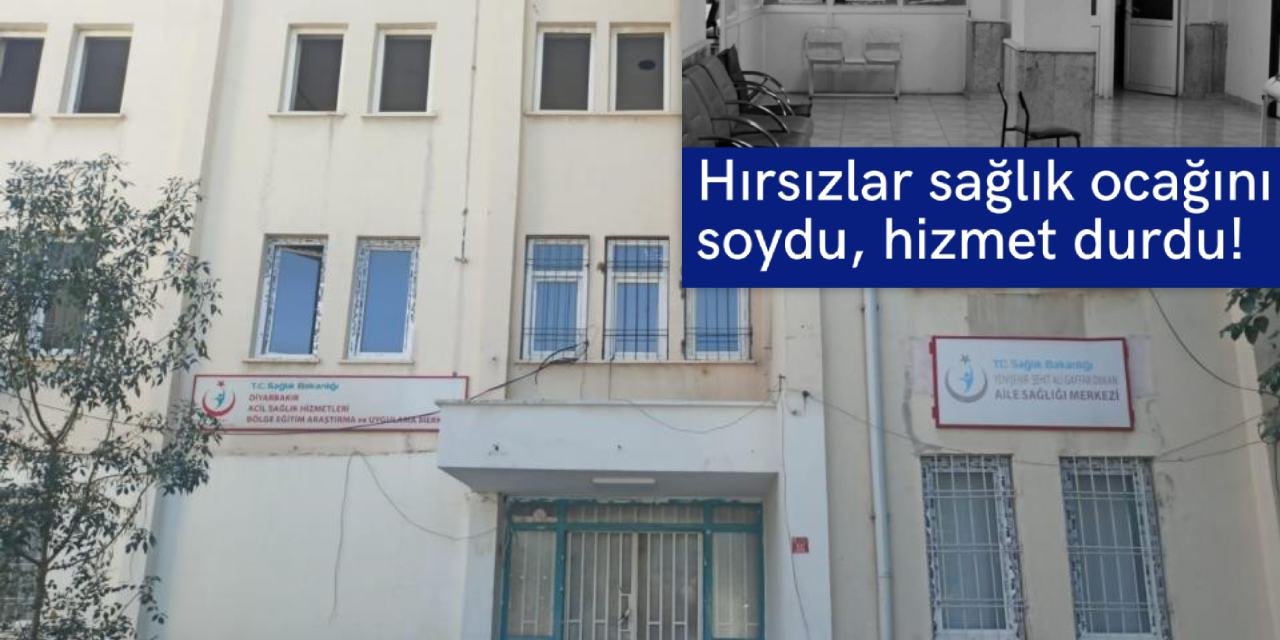 Sağlık ocağı hırsızları yakalandı!