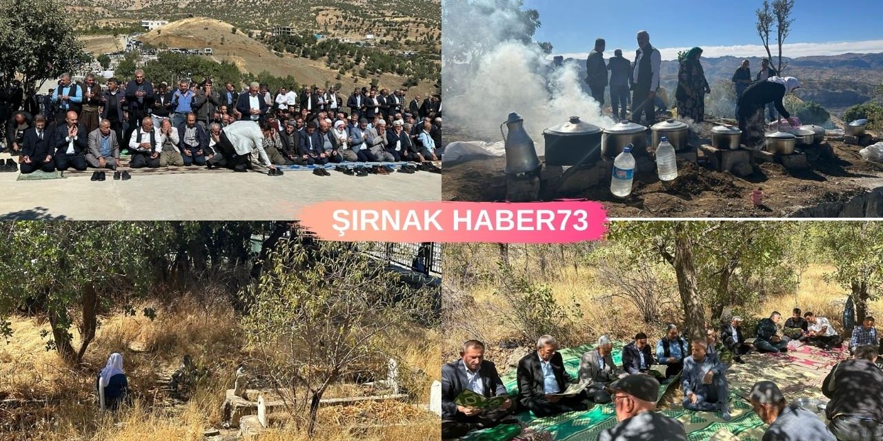 Şırnak’ta 3 Asırlık Zev Geleneği; Mezarlıkta Bir Araya Gelip, Yemek Yiyip, Dua Ediyorlar