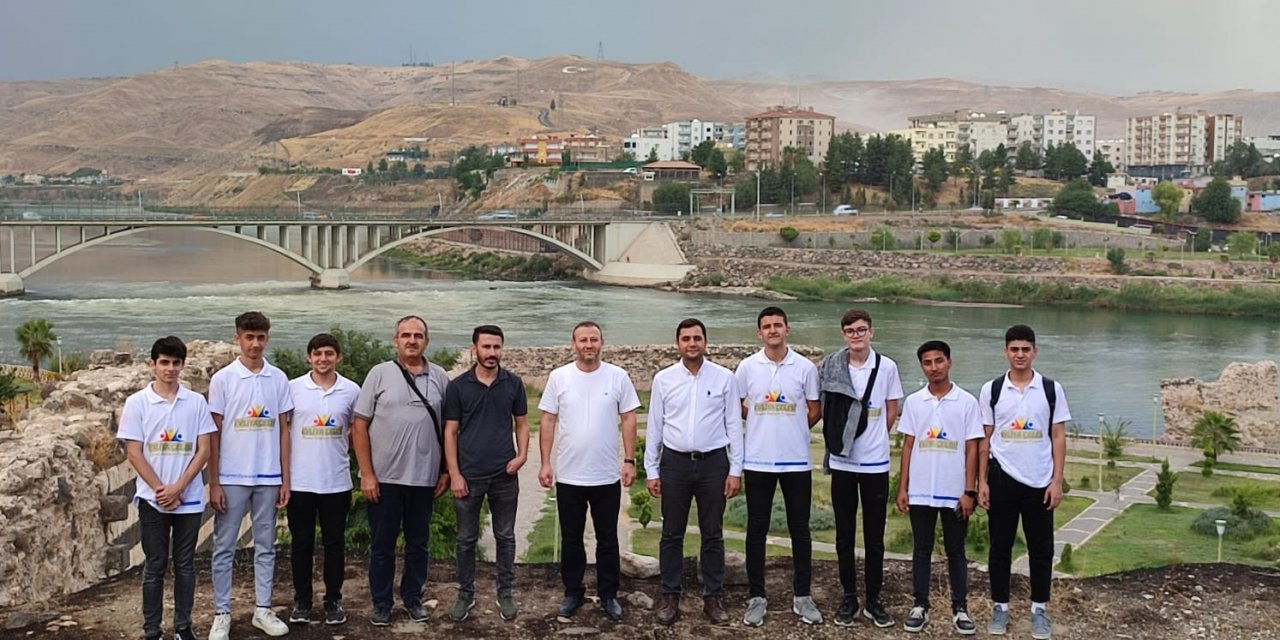 Edirne'den Gelen Lise Öğrencileri Cizre'nin Kültürel Zenginlikleri Tanıma Fırsatı Buldu