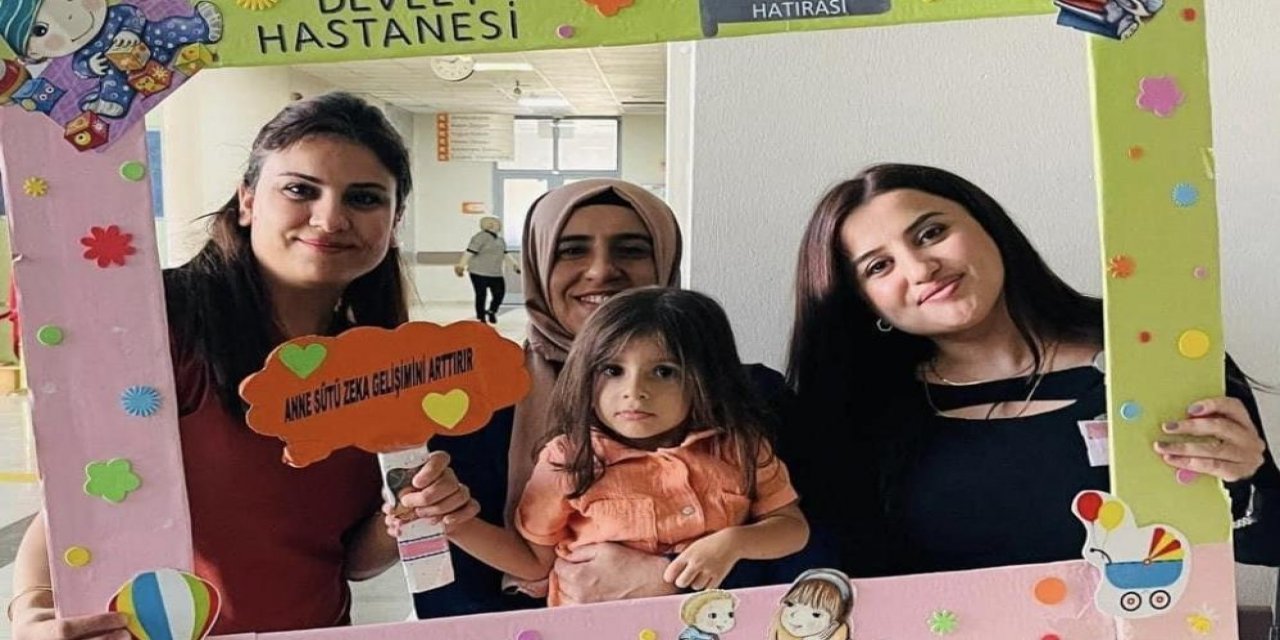 Şırnak'ta farkındalık etkinliği: Anne sütü neden önemlidir?