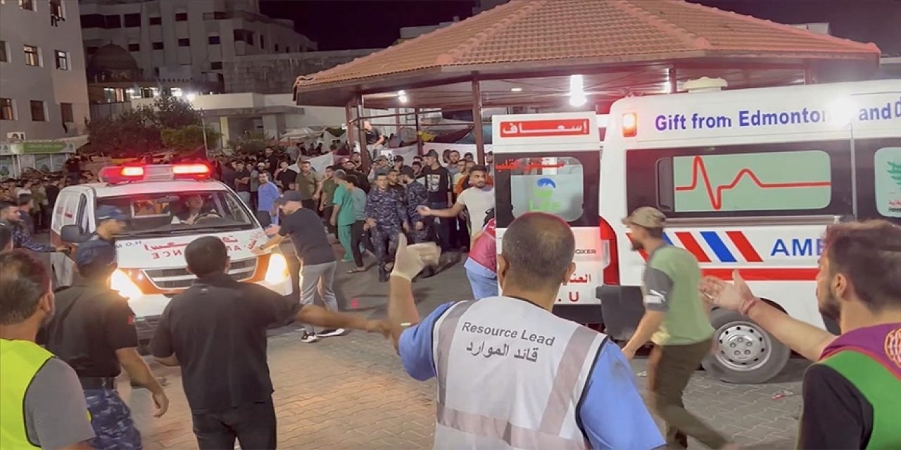İsrail, Filistin'de hastane bombaladı: 500'den fazla ölü var!