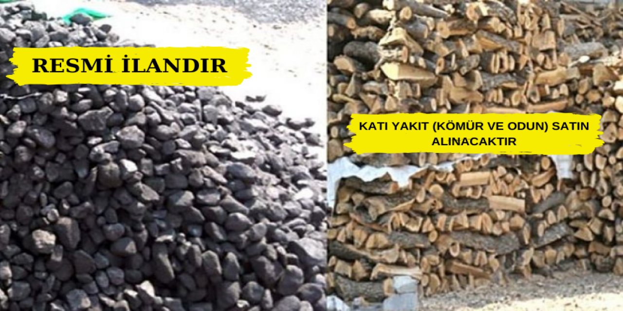 Katı Yakıt (kömür Ve Odun) Satın Alınacaktır