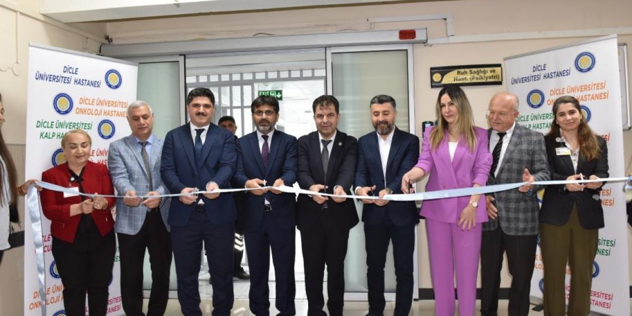 Tam güvenlikli ruh sağlığı kliniği Diyarbakır'da açıldı