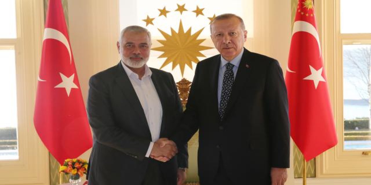 Erdoğan, Hamas liderine Türkiye'yi terk edin dedi mi?