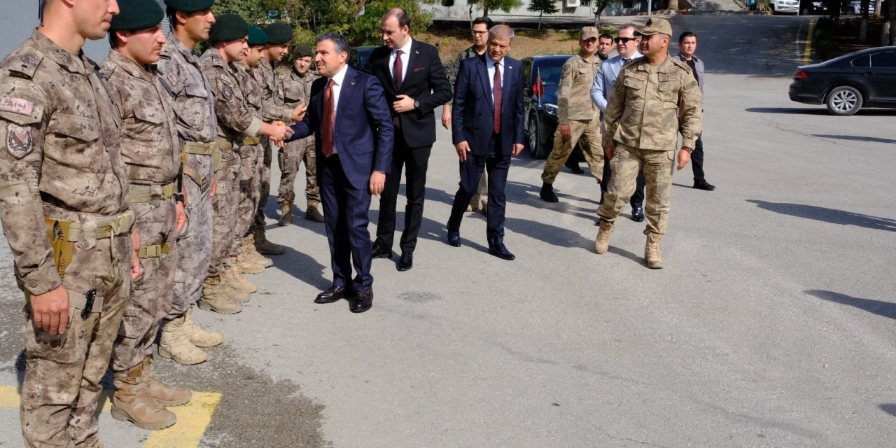 Vali Atay’dan Emniyet Güçlerine Ziyaret