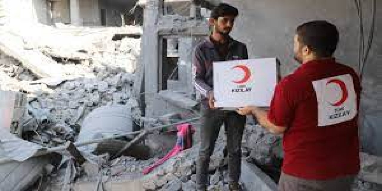 Gazze'de Görev Yapan Türk Kızılay Ekibi ile İletişim Kurulamıyor! Bombaların hedefi mi oldular?