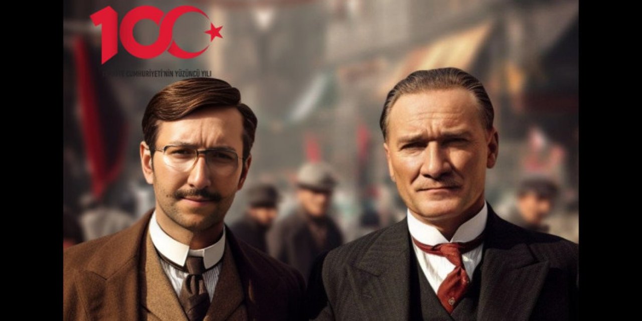 Atatürk ile yapay zeka sayesinde fotoğrafınız oluyor