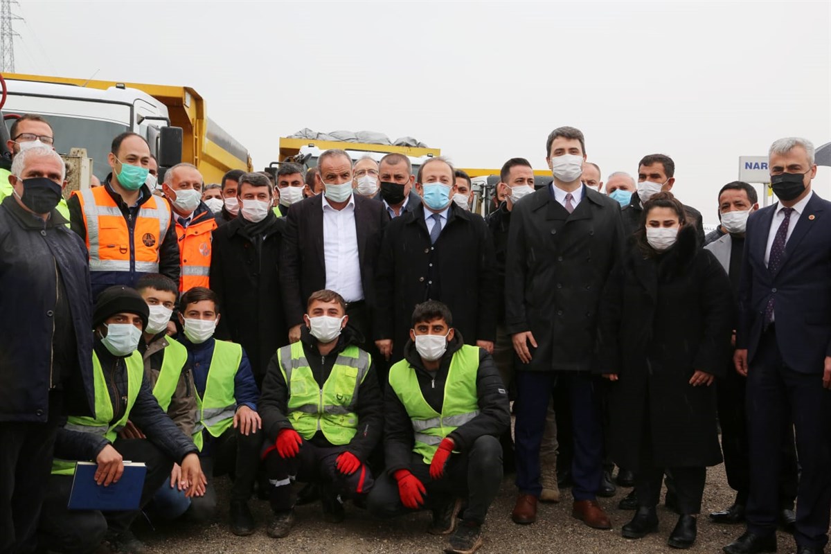 Silopi-Cizre Karayolu Yol Yapım Çalışmaları Yerinde İncelendi