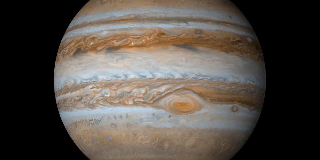 Jüpiter'de çekilen korkutucu fotoğrafa NASA sanat eseri dedi