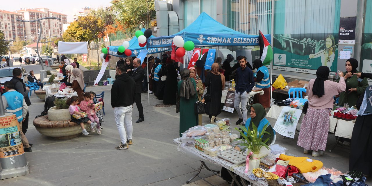 Şırnak’ta Filistin Yararına Kermes