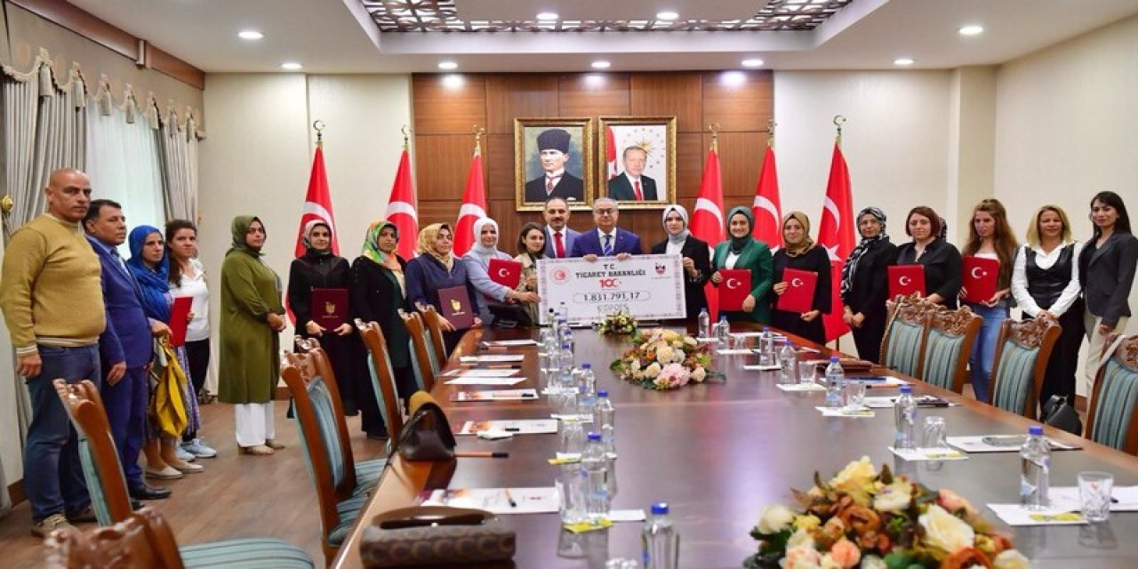 Kadın girişimleri artacak, Diyarbakır'da 8 kadın kooperatifi hibe desteği aldı