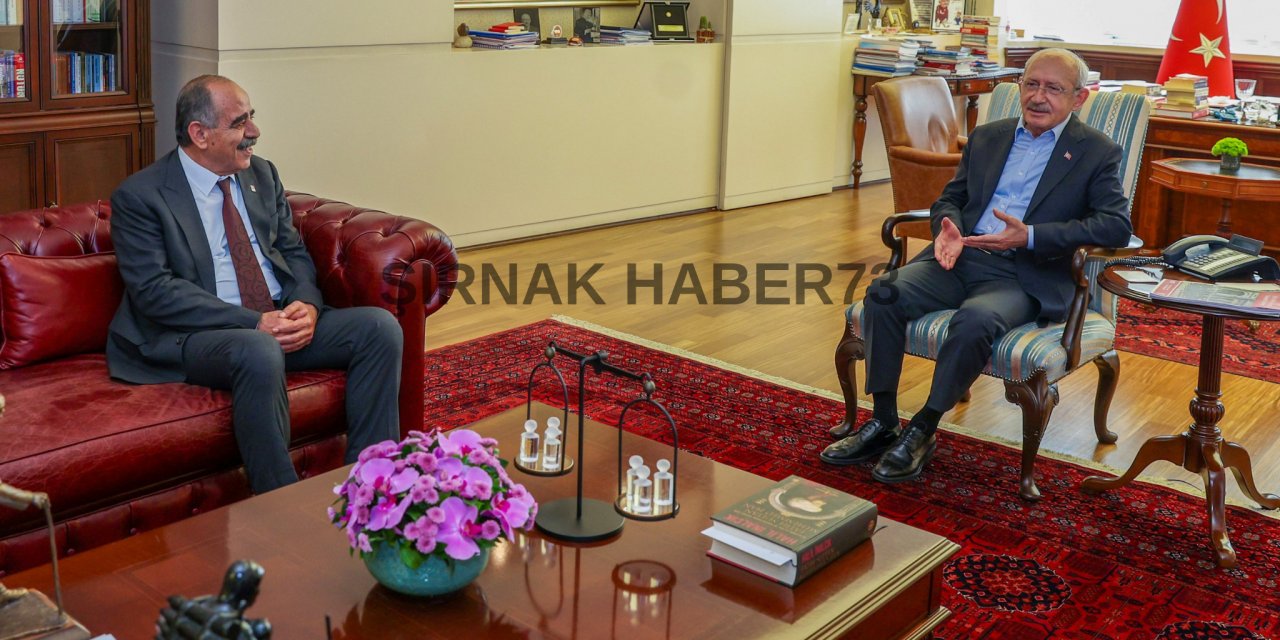 CHP Şırnak İl Başkanı Namdar'dan Kılıçdaroğlu'na Ziyaret