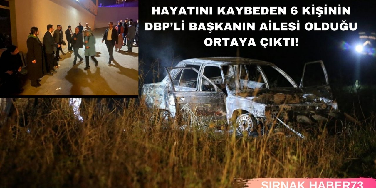 Siirt'te Hayatını Kaybeden Anne ve 5 Çocuğu DBP’li Başkanın Ailesi Çıktı!