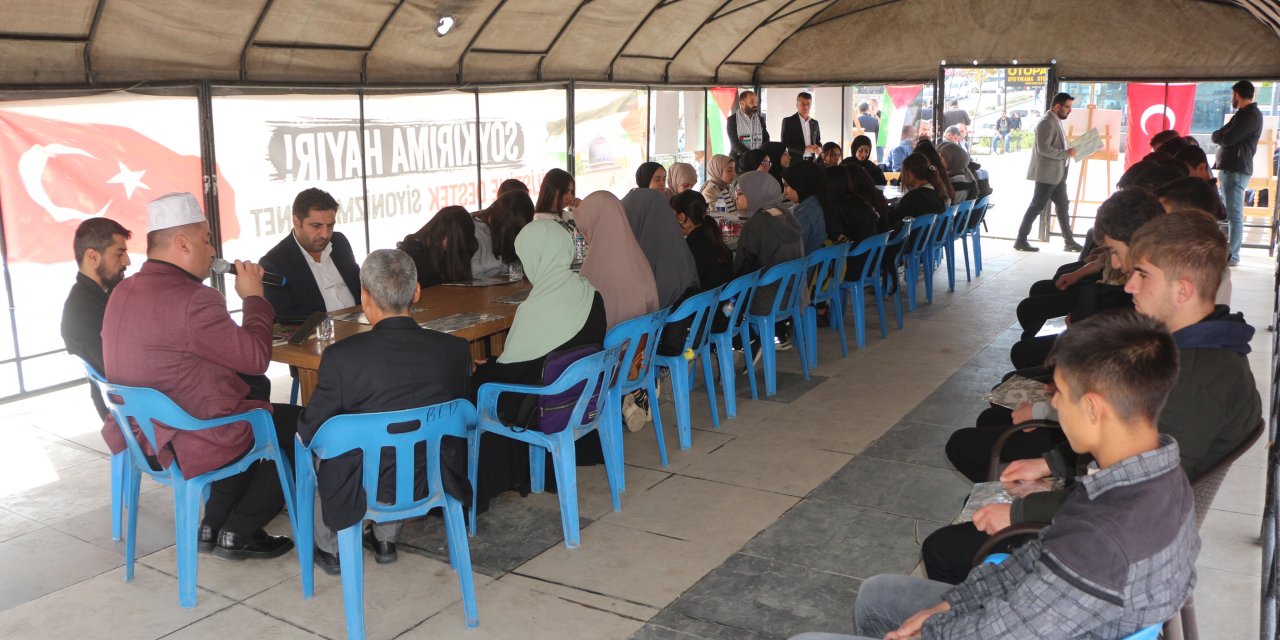 Şırnak’ta Filistinliler İçin Mevlit Okundu