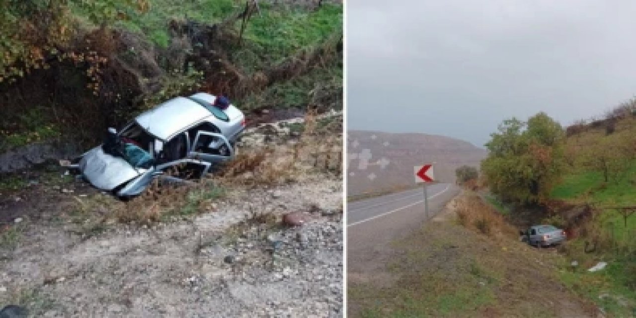 Siirt'te otomobil şarampole devrildi: 1 çocuk öldü, 5'i çocuk 8 kişi yaralı