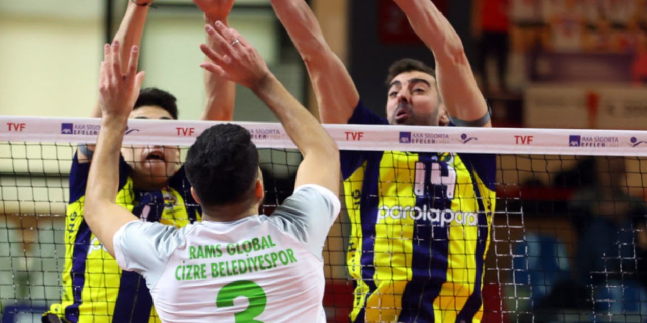 Fenerbahçe, Cizre Belediyespor'u mağlup etti