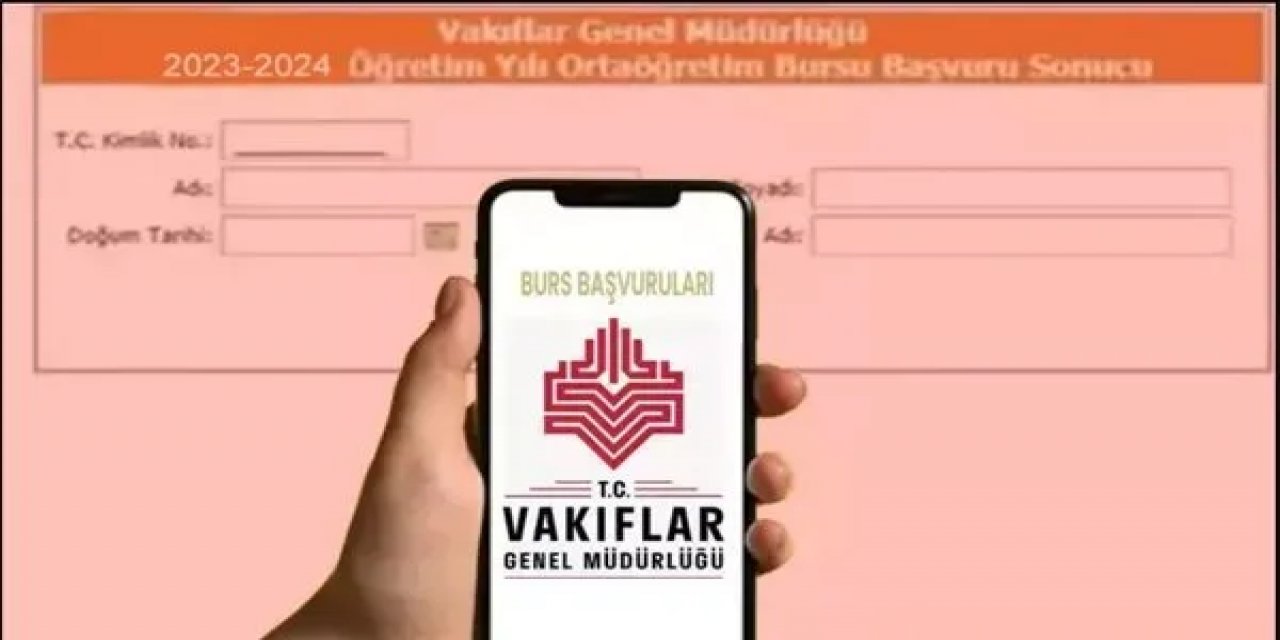 Vgm burs başvuru sonuçları açıklandı mı? Vgm burs başvurusu sonucu sorgulama