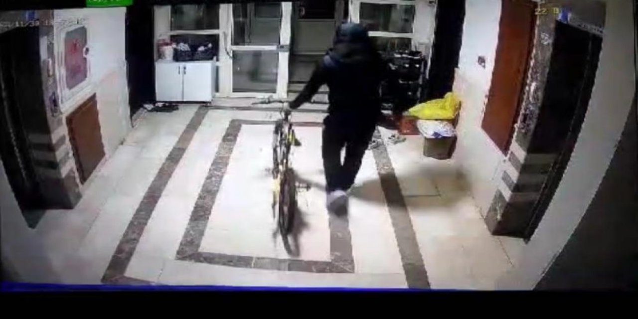 Bisiklet Hırsızı Suçüstü Yakalandı