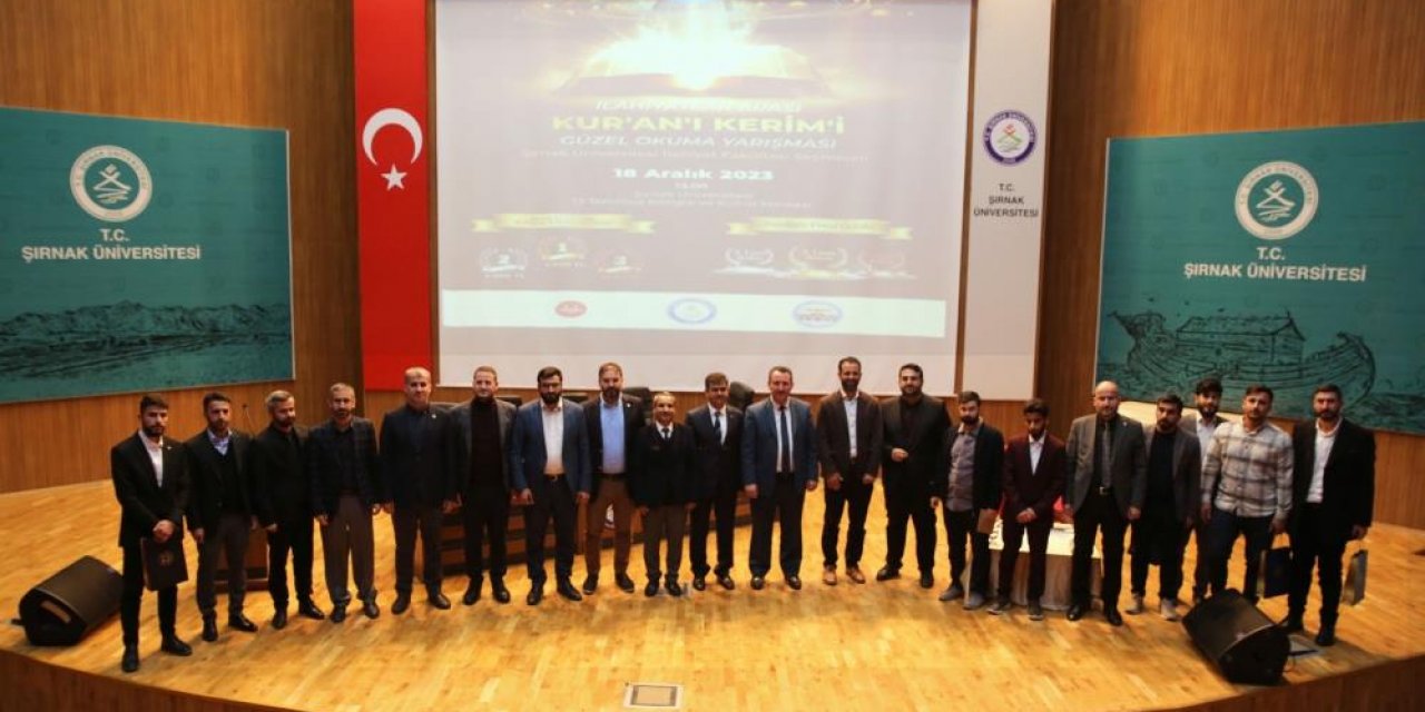 Şırnak Üniversitesi Kuran-ı Kerim-i Güzel Okuma Yarışmasına Katılacak Öğrencileri Belirledi