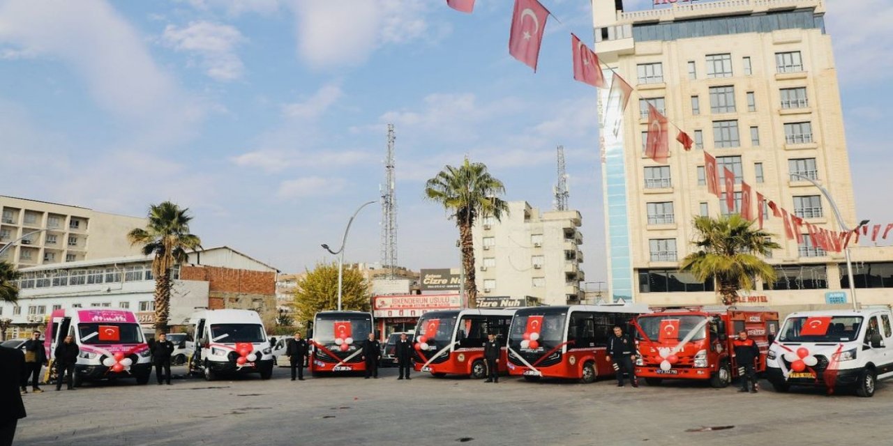 Cizre Belediyesi araç filosunu güçlendirdi