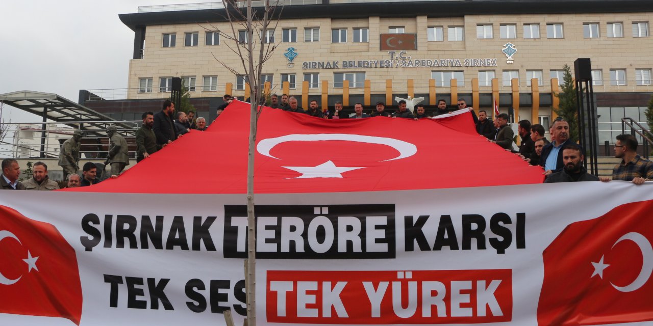 Şırnak’tan ‘Terörü Bitirecek Harekâtı Destekliyoruz’ Açıklaması