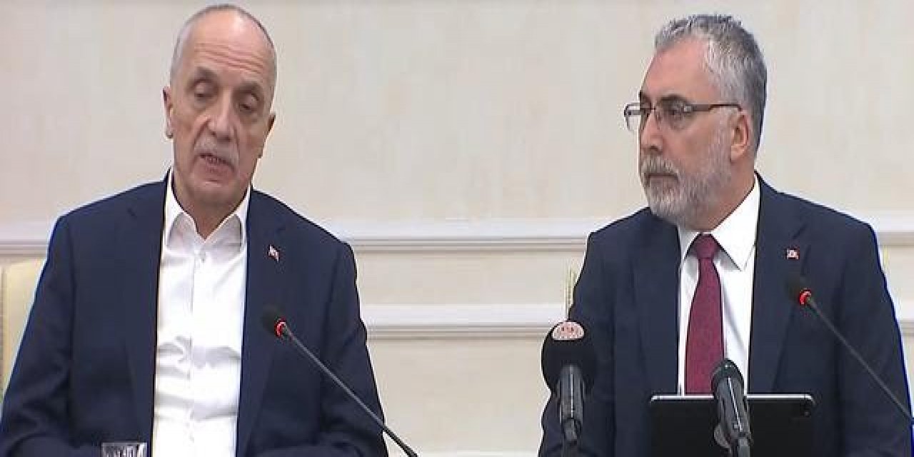 Açıklanan asgari ücrete katılmayan Türk-İş Başkanı Atalay dikkat çeken açıklamalarda bulundu