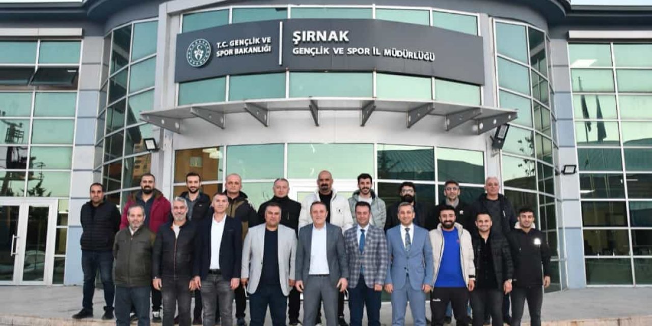 Şırnak Amatör Futbol 1.Amatör Lig İlk Yarı Değerlendirme Toplantısı Yapıldı