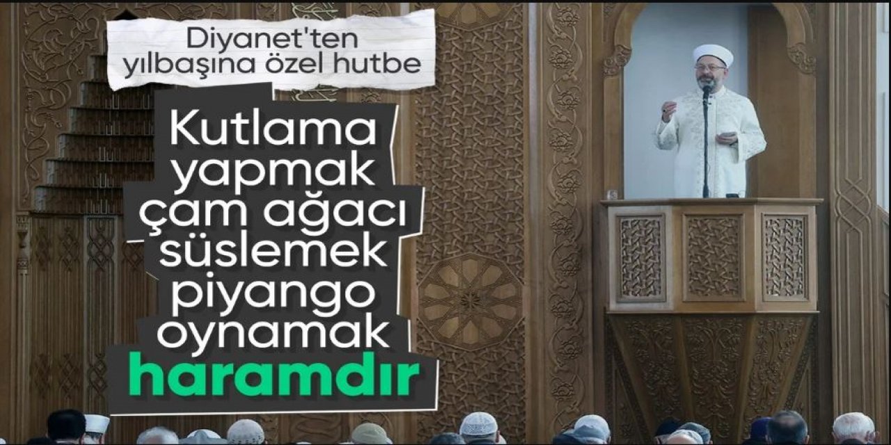 Diyanet’ten Yılbaşı Uyarısı: Haramlardan Uzak Durun