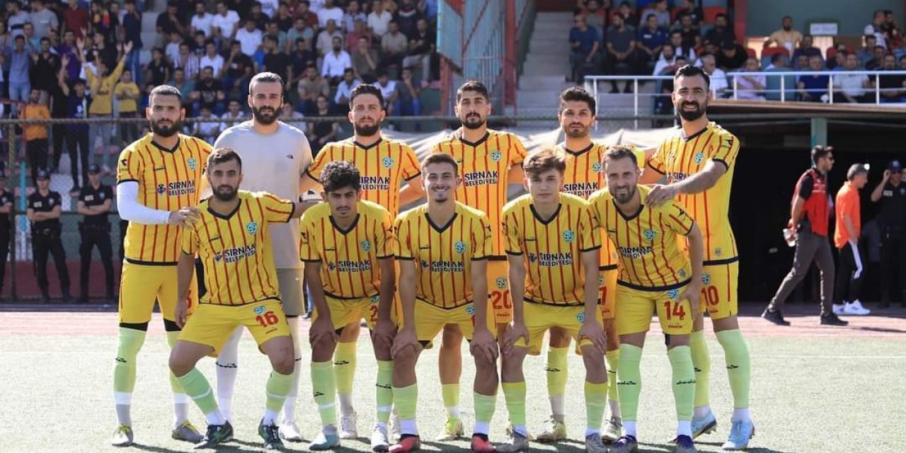 Şırnak Petrol Spor, Yeşil Vartospor Engeline Takıldı