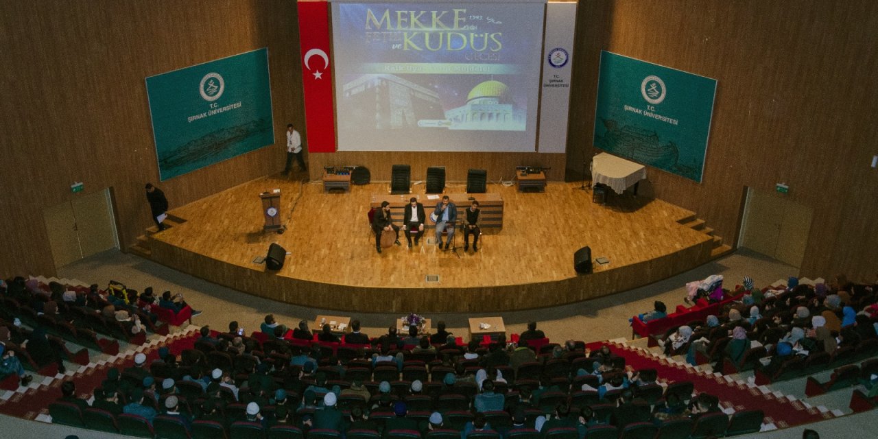 Şırnak Üniversitesi’nde Mekke’nin Fethi ve Kudüs Gecesi Programı