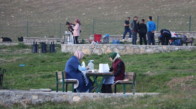 En Az Vaka Olan Şırnak'ta, Piknik Alanları Doldu