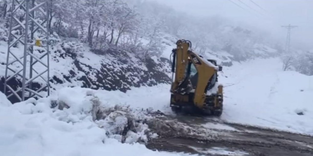 Şırnak’ta kapanan yollar açıldı