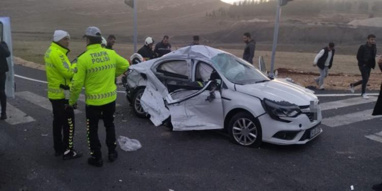 Mardin’de tır ile otomobil kazasında 1 ölü, 3 yaralı