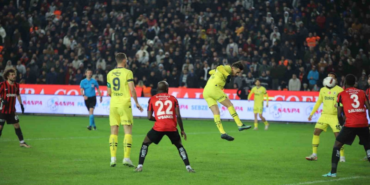 Trendyol Süper Lig: Gaziantep Fk: 0 - Fenerbahçe: 1 (Maç Sonucu)