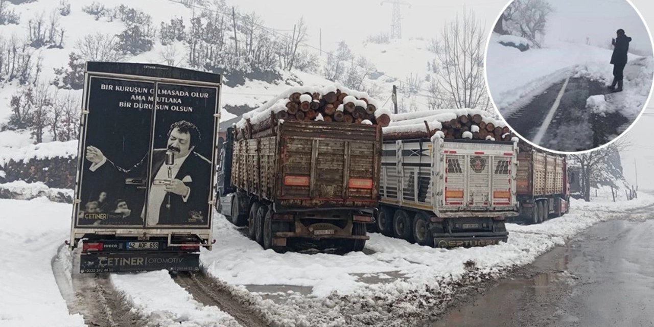 Şırnak'ta Tır Şoförleri 4 Gündür Mahsur: Kurtarılmayı Bekliyorlar
