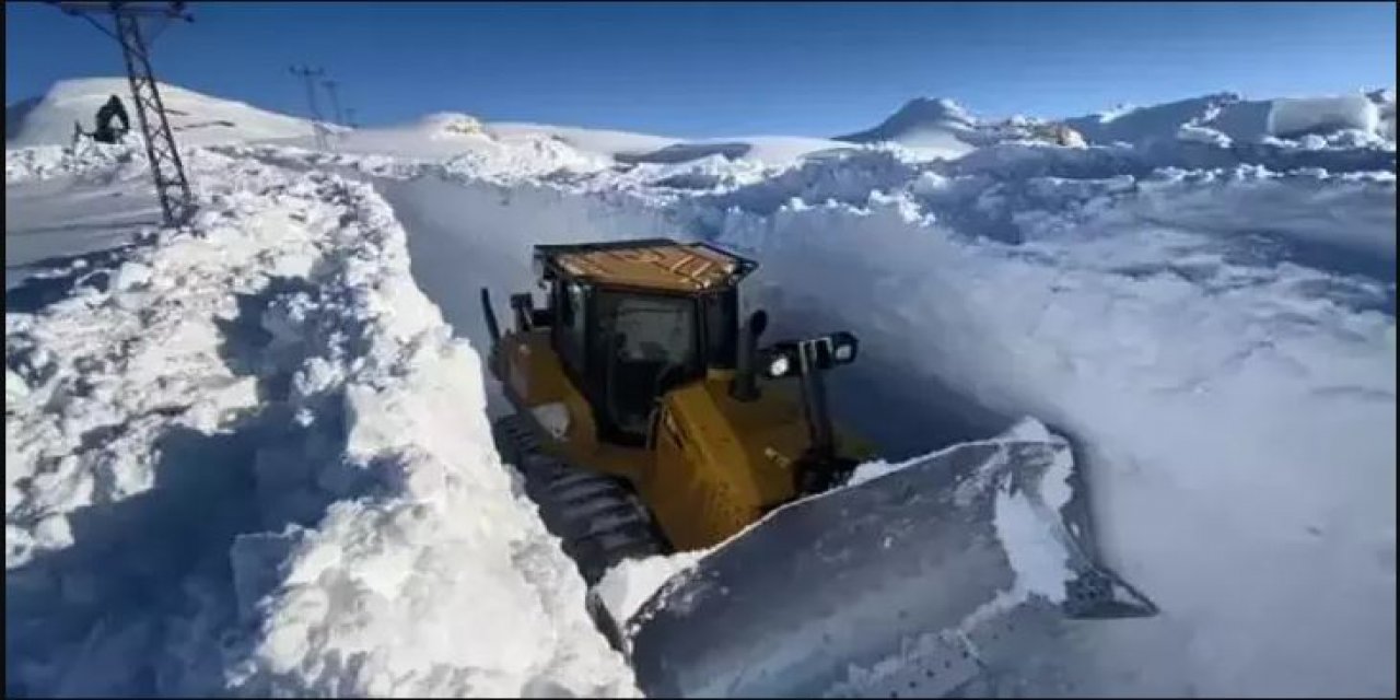 Şırnak’ta 9 Köy ve 3 Mezra Yolu Ulaşıma Kapandı