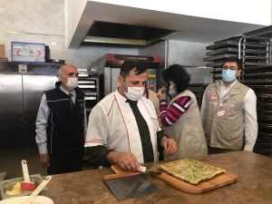 Gaziantep'teki gıda işletmeleri ramazan öncesinde denetlendi