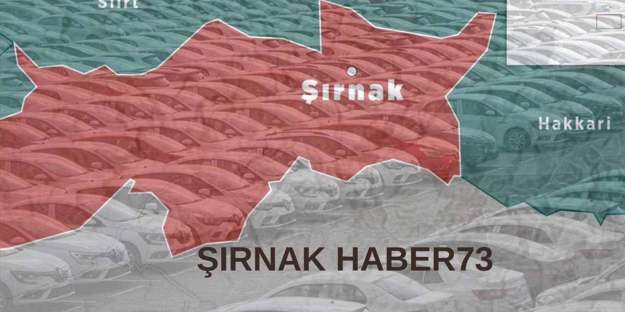 İllerdeki Araç Sayıları Açıklandı: Bakın Şırnak'ta Kaç Kişiye Bir Araç Düşüyor